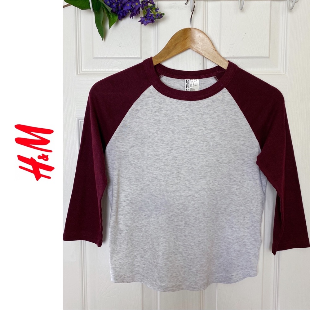 H&M women’s 3/4 Sleeves Basic top